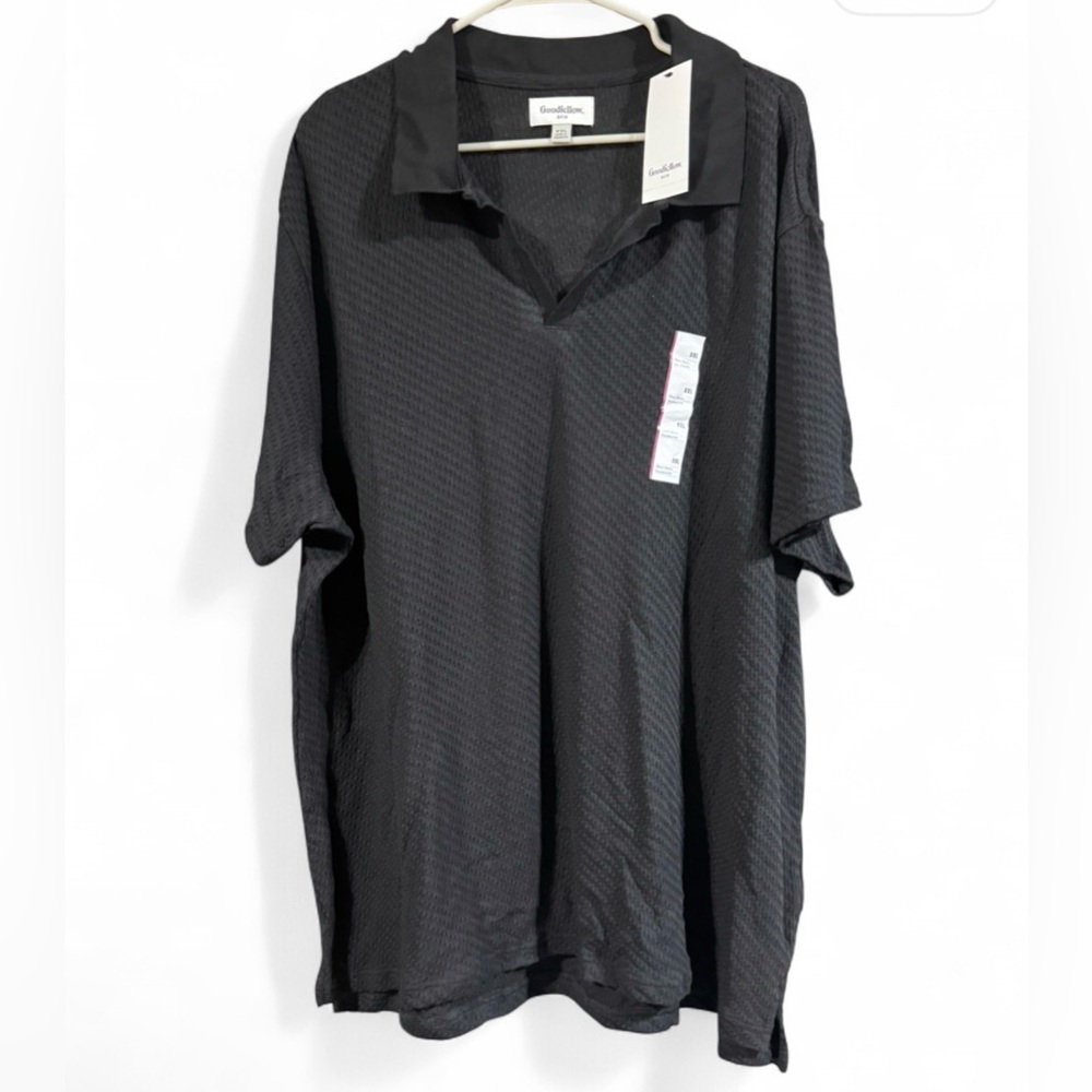 Size XXL Goodfellow & Co Men's Black Polo Shirt